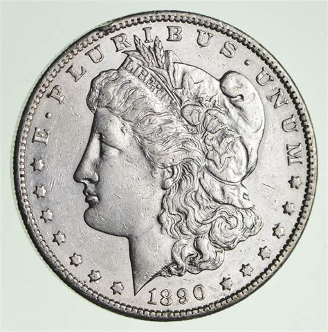 1890 S Morgan United States Silver Dollar 90 Eagle Reverse Early