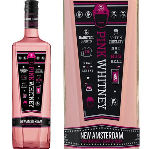 New Amsterdam Pink Whitney Liquorama Fine Wine And Spirts