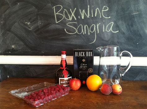 Box Wine Sangria Easy Sangria Recipes Super Easy Recipes Wine Box
