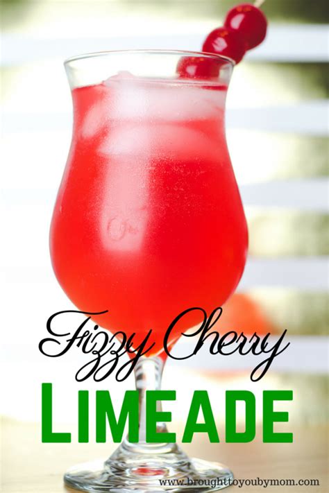 Fizzy Cherry Limeade Recipe For A Non Alcoholic Fun Drink For New Years