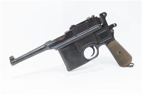 Mauser Bolo Model Broomhandle Pistol 1111 Candr Antique002 Ancestry Guns