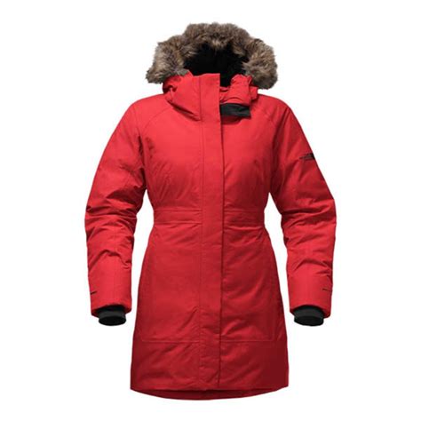 The North Face Women S Arctic Parka Ii Jacket Red Conquer The Cold With Heated Clothing And Gear