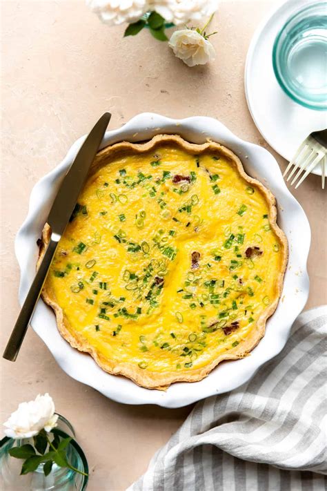 Basic Quiche Recipe Using Any Filling Of Your Choice House Of Yumm