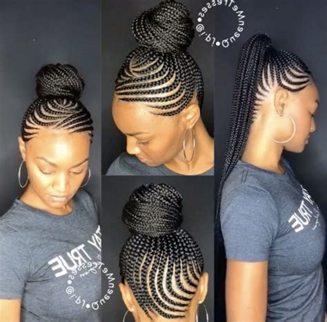 Maintain your hair's health and grow it out naturally while rocking one of these braided hairstyles. Black Braided Updo Hairstyles African American Updo ...