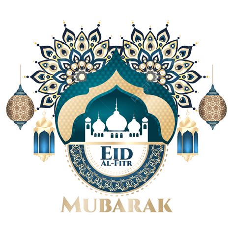 Eid Al Fitr Vector Png Images Eid Al Fitr Muslim Festival Greetings