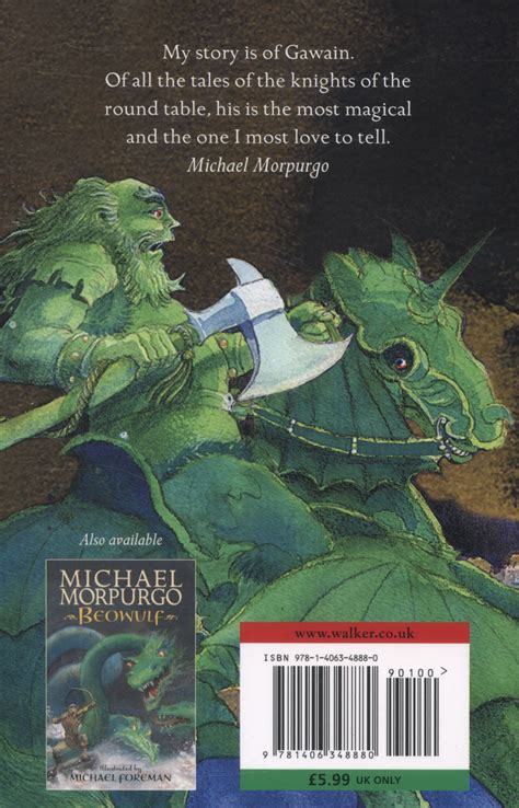Sir Gawain And The Green Knight By Morpurgo Michael 9781406348880 Brownsbfs