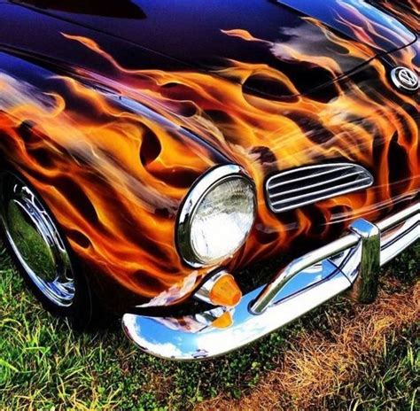 Pin By Dydy Furlan On Flames True Fire Custom Cars Paint Vintage