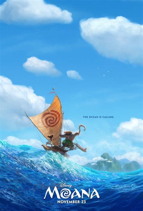First Poster For Disneys Moana Released Beautifulballad