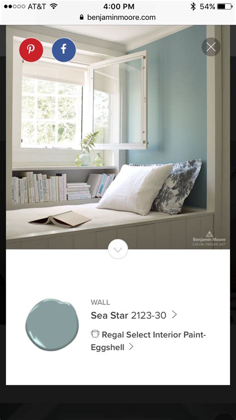 So, we are here to help you narrow down your options, here are seven of the this colour combination goes well with everything, from fashion to home decor to a bedroom colour scheme. Benjamin Moore - Sea Star - Master Bath? | Bedroom paint ...