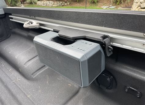 2022 Nissan Frontier Bed Portable Speaker The Fast Lane Truck
