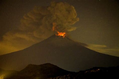 Strong Popocatepetl Eruption Covers Mexico City In A Layer Of Ash