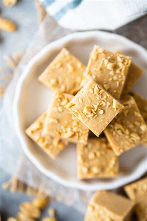 Easy Peanut Butter Fudge 4 Ingredients And Just 5 Minutes Baking A Moment