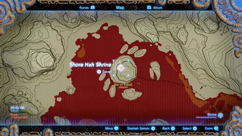 Zelda Breath Of The Wild Guide Shora Hah Shrine Location