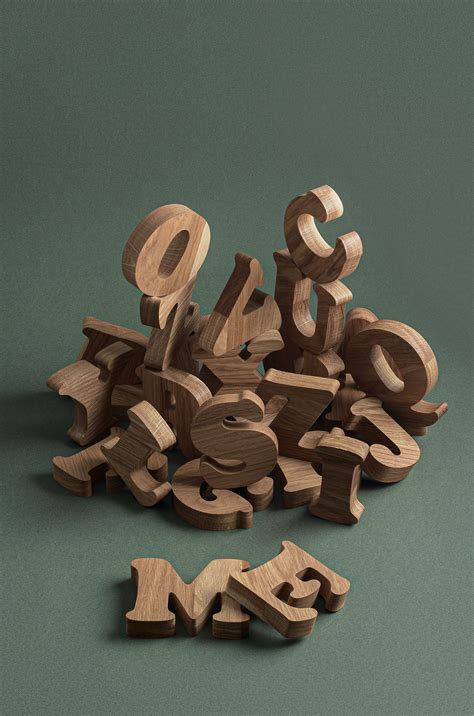 Wooden Alphabet Letters Wooden Alphabet Blocks Wooden Letter Blocks Wood Alphabet Best