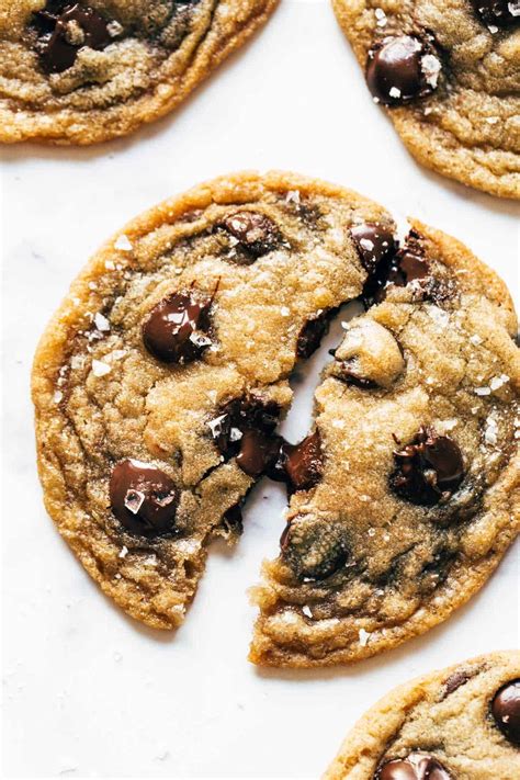 Favorite Browned Butter Chocolate Chip Cookies Recipe Pinch Of Yum