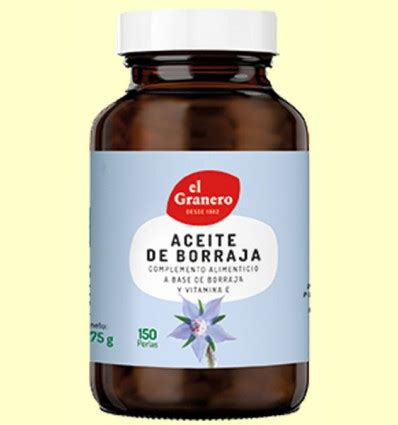 Aceite De Borraja El Granero Perlas