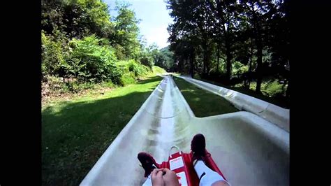 Alpine Slide Third Run Youtube