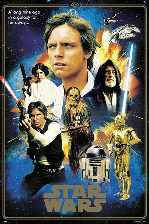 Star Wars Th Anniversary Heroes Poster Plakat Kaufen Bei Europosters