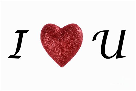 I Love You Sign On White Background By Sami Sarkis