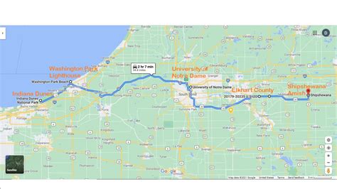 Northern Indiana Maps And Routes Nitdc