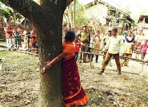 Shocking West Bengal Woman Tied To Tree And Tortured For 6 Hours