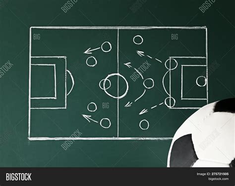 Chalkboard Football Image And Photo Free Trial Bigstock