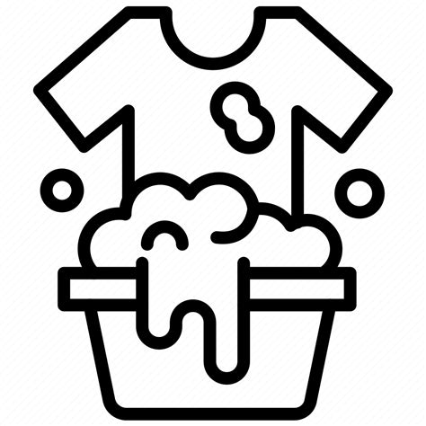 Washing Clothing Soak Laundry Cloth Icon Download On Iconfinder