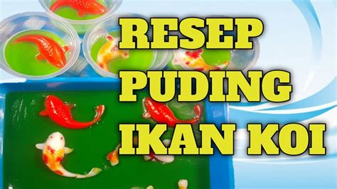 Pertama adalah dengan melapisi kue dengan butter cream. Puding ikan koi II puding ulang tahun II puding simpel ...