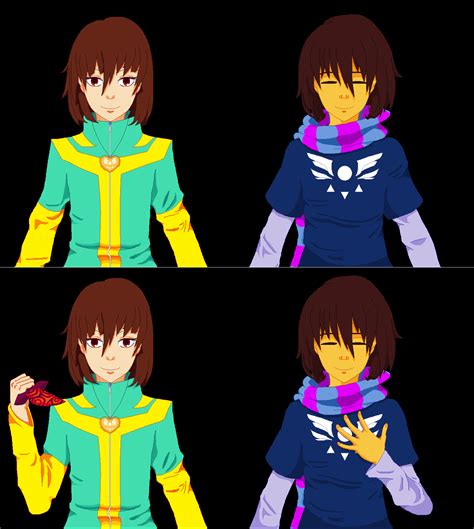 Fnia Undertale Frisk And Chara