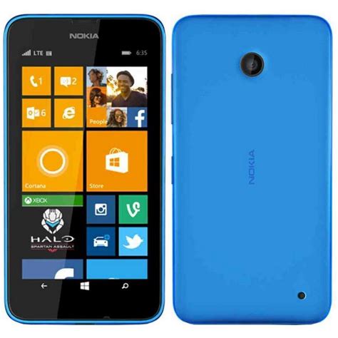 Refurbished Nokia Lumia 635 8gb Blue Atandt Back Market