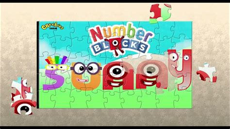 Numberblocks Sunny Blocks Picture With Puzzle Game Youtube