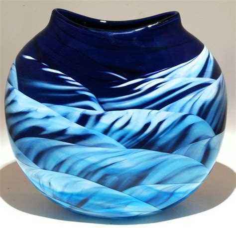 Art Glass Vase From Kela S A Glass Gallery On Kauaii Art Glass Vase Glass Art Glass Vase