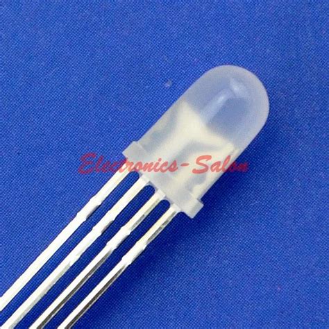 10 Pcslot Diffused Round Diameter 5mm Rgb Led Common Anode Red