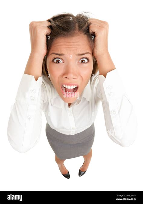 Woman Unhappy At Work Funny Office Cut Out Stock Images And Pictures Alamy