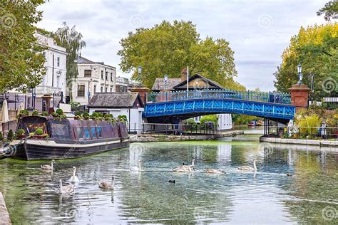 Waterway At Little Venice In London England Stock Photo Image Of