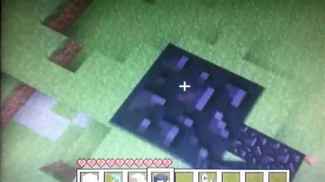 How To Make A Nether Portal On Minecraft Xbox 360 Version Youtube