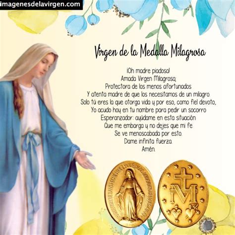 Sintético 91 Foto Oración Ala Virgen Dela Medalla Milagrosa Para Pedir