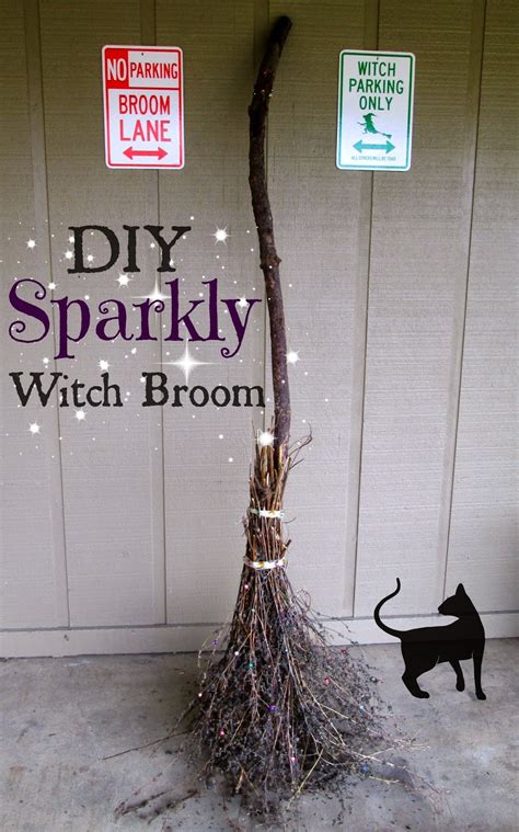 The Rehomesteaders Diy Sparkly Witch Broom