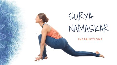 Surya Namaskar Is A Powerful Yoga Technique Which Combines The Twelve Asanas Yogic Postures