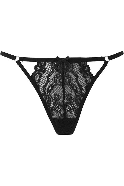 Killstar Lovella Lace Panty String Dark Ages