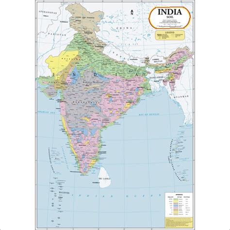 India Soil Map Dimensions X Centimeter Cm At Best Price In Delhi Vidya Chitr Prakashan