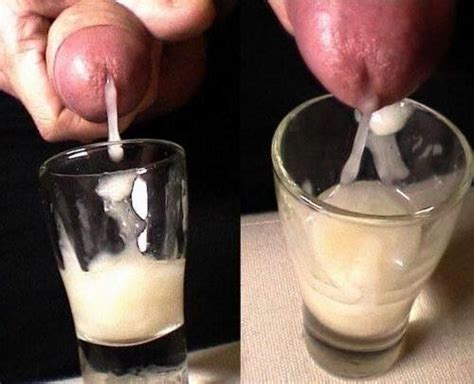 Shot Glass Full Of Cum