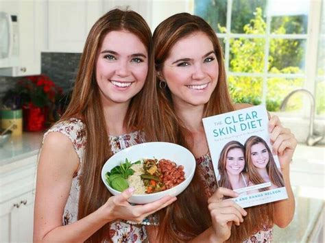 when nina and randa nelson the vibrant bright faced twins behind the clear skin diet were