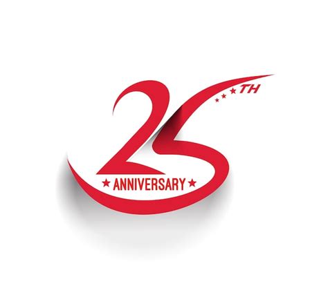 Premium Vector Set Of 25th Anniversary Logotype Design Twenty Five