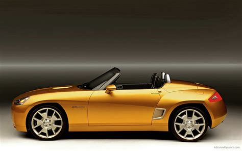 Hd Wallpaper Dodge Demon Concept 6 Gold Convertible Car Cars