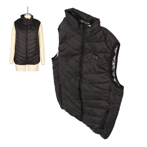 Gilet Chauffant Femme Veste Chauffante Doudoune Homme Hiver Électrique