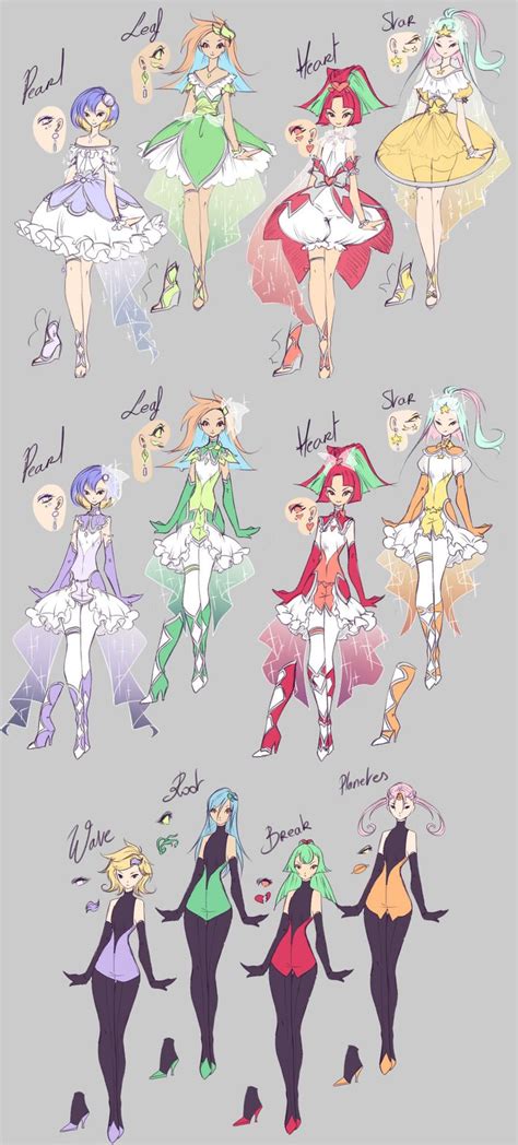 Magical Girls Power Up Corrupted By Rika Dono Anime