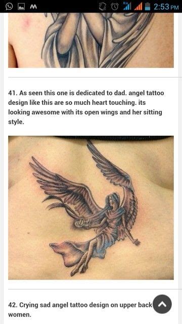 Pin By Blue Berry On A Tattoo Angel Tattoo Designs Tattoos Angel Tattoo