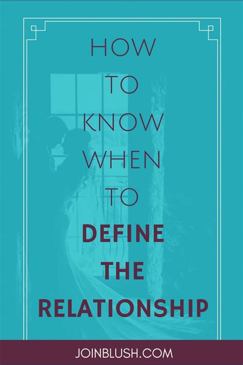 The Dtr Define The Relationship Relationship Tips Dating Quotes
