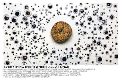 Everything Everywhere All At Once Poster Daniels 2022 Alternative Movie Poster Minimalist Movie